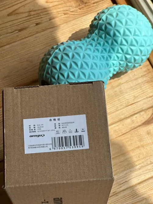 Двойной мяч массажный для йоги, МФР, для шеи ND 5274 Коломия - фото 4