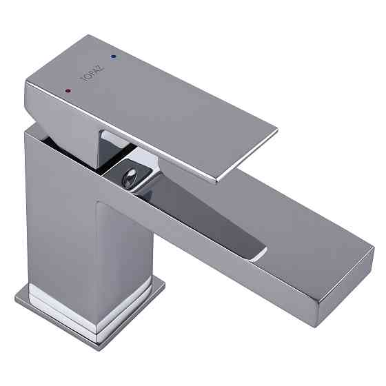 Змішувач для умивальника TOPAZ ODISS TO 18401-H61B  , Шланги TAQ-M0855 Луцк