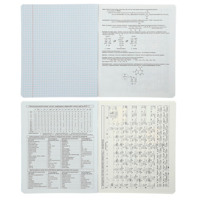 Зошит ZiBi предметний PASTEL 48 аркушів клітинка, хімія (ZB.1701-07) Вінниця - фото 3
