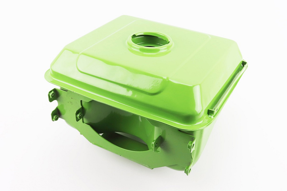 Бак паливний R190N, 275x220x165mm, потайна горловина, отвір під шланг паливний Київ - фото 1