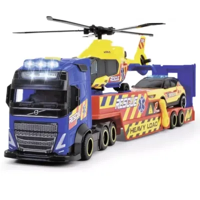 Игровой набор Dickie Toys Транспортер спасательных служб со звук. и свет. эффектами (3717005) Винница - изображение 7