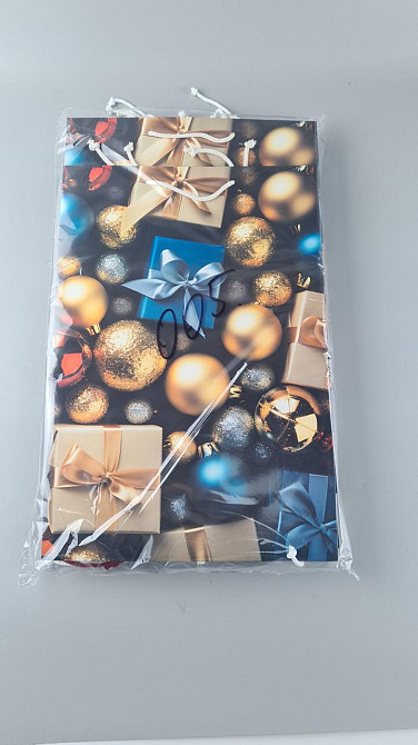 Новорічний,картонні пакети з ручками Гігант вертикальний 30х47х12-005 (12 шт.) Харків - фото 2