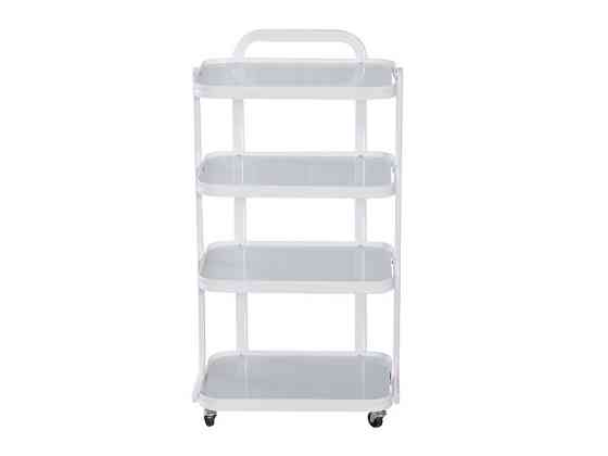 Візок косметологічний 6702, 4 полиці, скло Київ