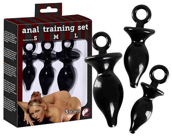 Анальні пробки - Anal Training Set Sex Aura Київ
