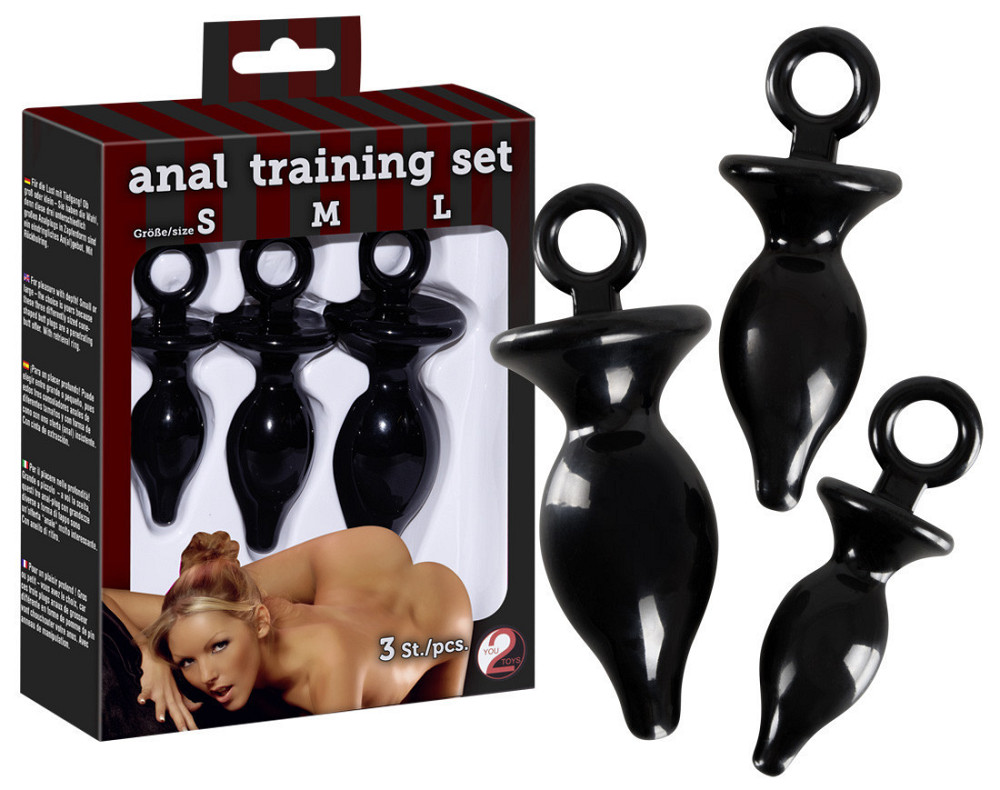 Анальні пробки - Anal Training Set Sex Aura Київ - фото 1