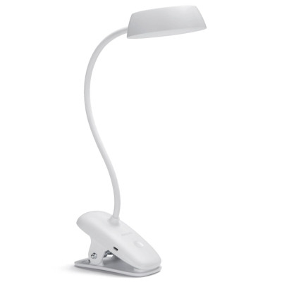 Настольная лампа Philips LED Reading Desk lamp Donutclip білий (929003179707) Винница - изображение 1