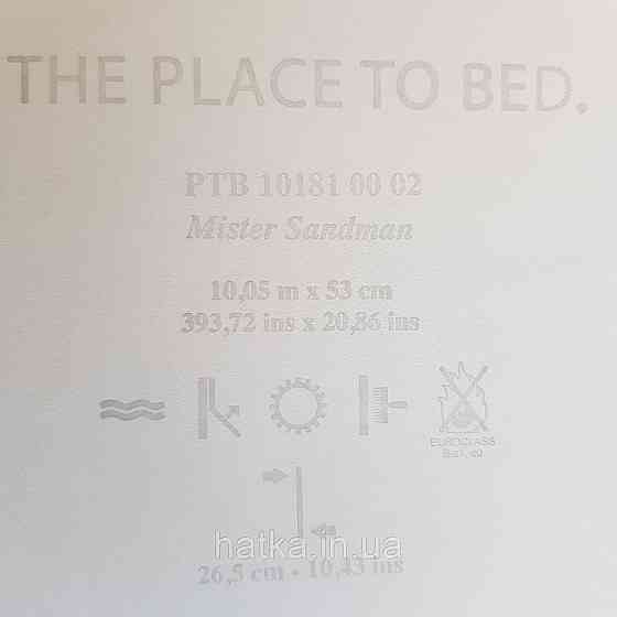 Шпалери вінілові на флізелін Caselio The Place to bed 0.53х10 м абстракція хвилі хмари сріблом на білому 3д Київ