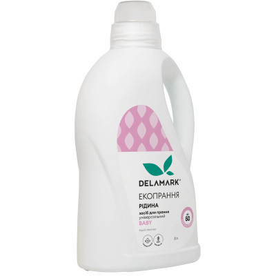 Гель для прання DeLaMark Baby рідина 2 л (4820152330840) Вінниця - фото 1