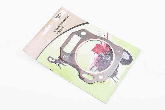 Прокладка головки циліндра 168F-68mm, (пароніт, червона нитка, на блістері) Киев