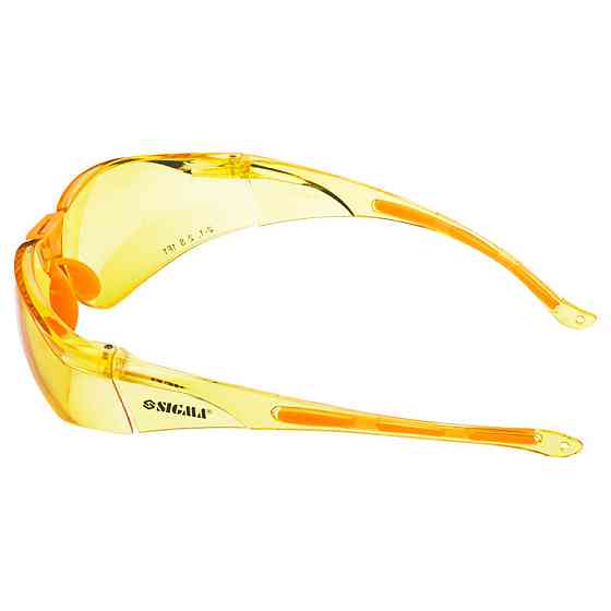 Очки защитные Hunter anti-scratch (янтарь) SIGMA (9410671) Киев