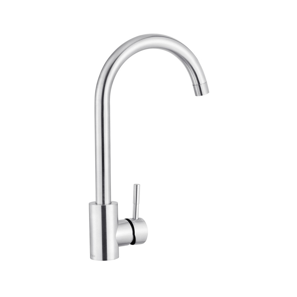 Змішувач для кухні Kroner KRP Edelstahl Klassisch - ESG035 сатин Київ - фото 3