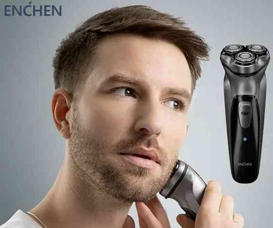 Бритва Xiaomi Enchen Black stone 3D Type C, Black Silver. Київ