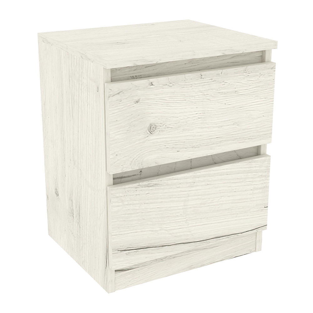 Тумба приліжкова V-4, Дуб Крафт Білий, 400/350/500 Львів - фото 1