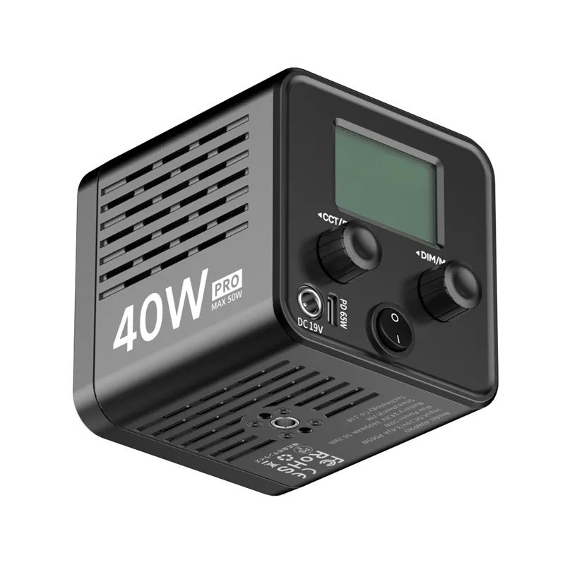 Відеосвітло Ulanzi Vijim 40W Pro COB Fill Light Black (UV-L023 40WPRO) Одеса - фото 8