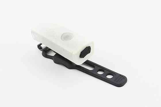 Ліхтар передній 1 діод 300 lumen алюмінієвий, Li-ion 3.7V 800mAh зарядка від USB, вологозахисний, білий RPL-2255 Киев