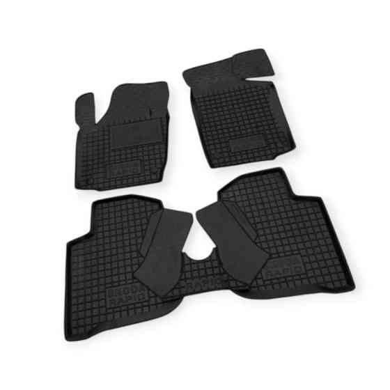 Килимки Шкода rapid, Сеат toledo 2012-2019 борт 2,5см, з перемичкою салону Мукачево