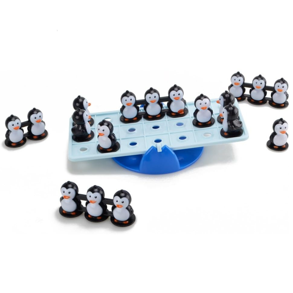 Гра настільна "Пінгвіни" дитяча розважальна гра балансир, на логіку мислення і дрібну моторику рук Кам'янець-Подільський - фото 2