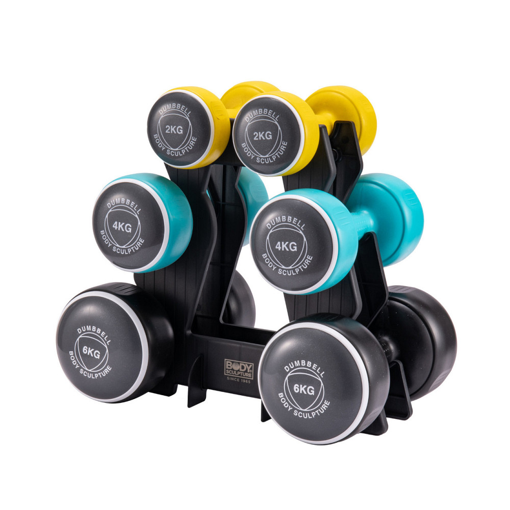 Гантелі вінілові Body Sculpture BW 108DT, 24 кг Київ - фото 1