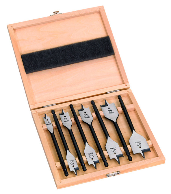 Набір свердл пір'яних MILWAUKEE (8шт), кейс Одесса - изображение 2