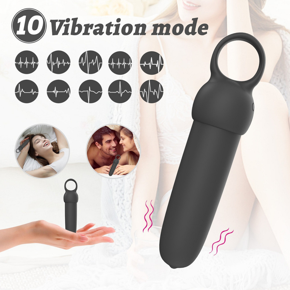 Міні-вібратор Every Night Toys Elliot світло-бірюзовий, 10 режимів вібрації Sex Aura Київ - фото 3