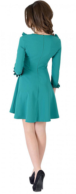 Стильное платье с оборочками (42) Киев - изображение 3