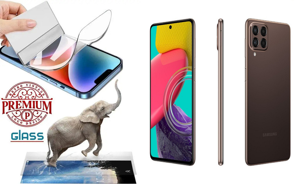 Поліуретанова плівка Samsung Galaxy M53 5G, Premium, товщина 0,2 мм Київ - фото 1