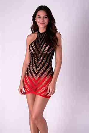 Міні-сукня Passion BS117 black/red Sex Aura Київ