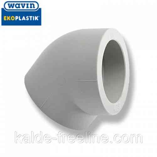 Колено полипропиленовое Wavin ∅ 63Х45° Харьков