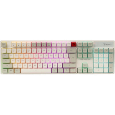 Клавиатура A4Tech Bloody B230N USB UA White (4711421003131) Винница - изображение 1