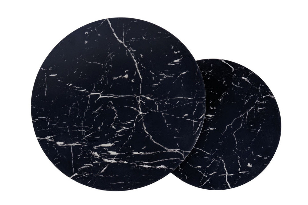 Журнальний столик AMARO чорний (ефект мармуру)/чорний (к-кт) Киев - изображение 2