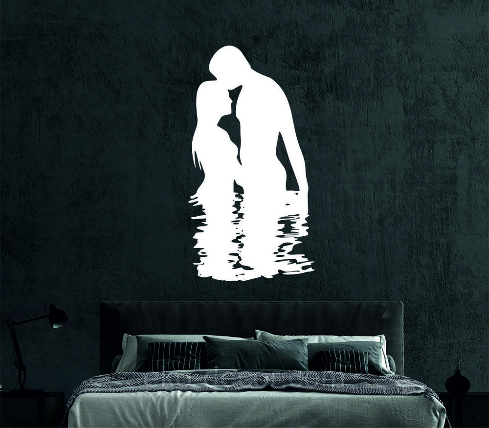 Декоративное настенное Панно «Он и Она», Декор на стену 70*37 см, Белый Киев - изображение 3