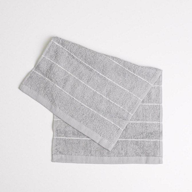 Набір махрових рушників зі смужками 30х50 см 20 шт 400г/м2 GM Textile (4 кольори) Суми - фото 3