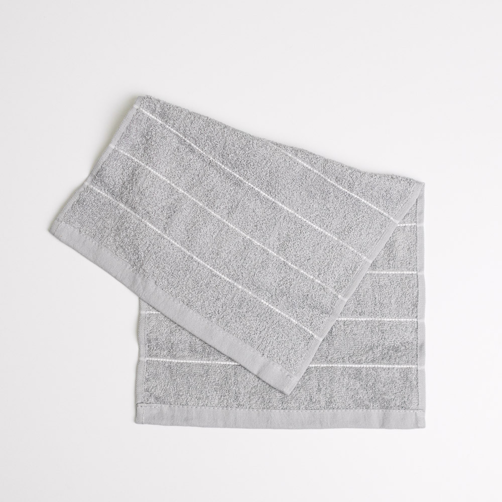 Набор махровых полотенец с полосками 30х50 см 20 шт 400г/м2 GM Textile (4 цвета) Сумы - изображение 3