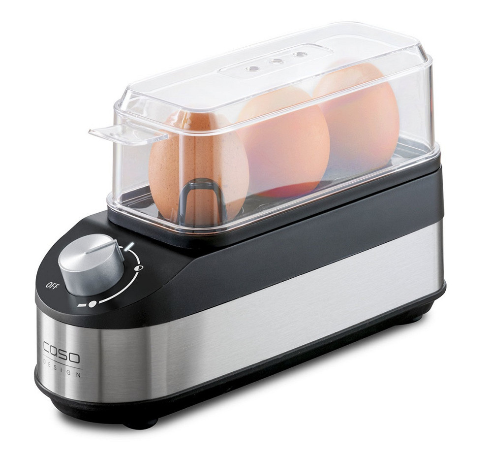 Электрическая яйцеварка для приготовления до 3 яиц с ЖК-дисплеем CASO E3 (2774) Нововолынск - изображение 1