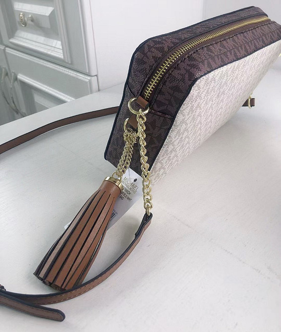 Сумка женская MK Jet Set (212) brown Киев - изображение 5