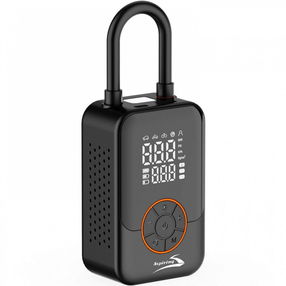 Автомобільний портативний компресор Aspiring Storm 5 70W Power Bank 4000 мАг/LED Винница - изображение 2