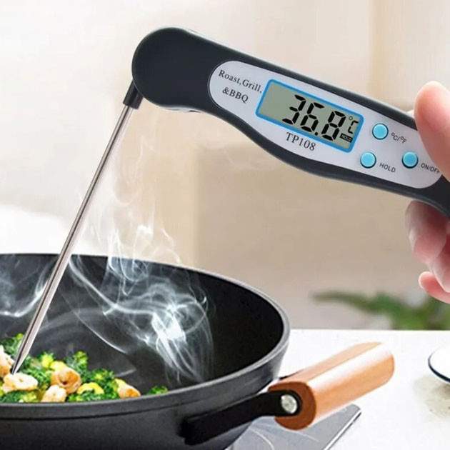 Харчовий термометр з виносним щупом, Термометри для їжі зі щупами, Термометр харчовий RW-18 Львів - фото 9