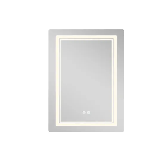 Дзеркало Qtap Cardinal (CA2) 600х800 з LED-підсвіткою Touch, з антизапотіванням, з димером, темп. кольору (3000-6500K) Reverse Київ