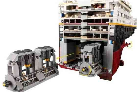 Конструктор Титаник в виде Лего Титаника 1:1 Корабль 9090 деталей. Харьков