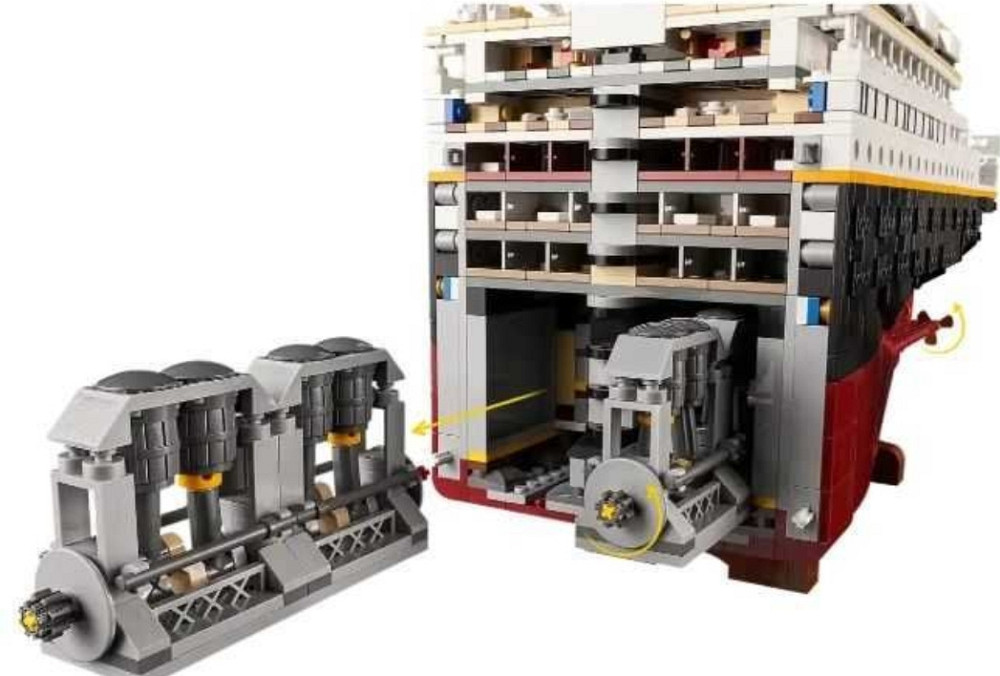 Конструктор Титаник в виде Лего Титаника 1:1 Корабль 9090 деталей. Харьков - изображение 4