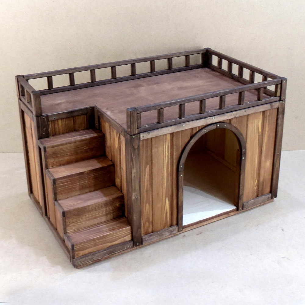 Будка для собаки "Галіко" капучино Миколаїв - фото 1