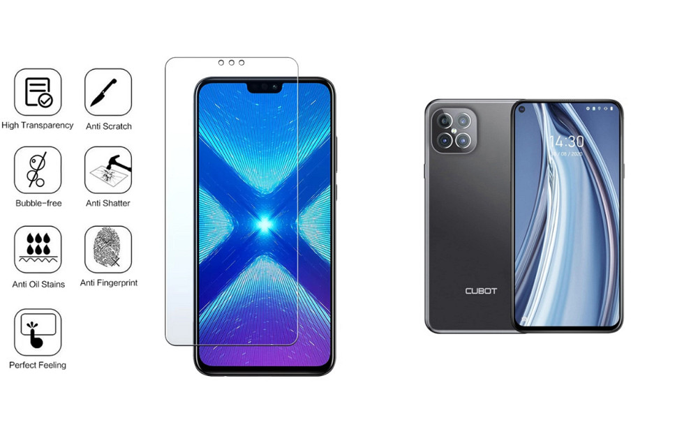 Захисне скло NeoGlass для Cubot C30 – надпрозоре та стійке Київ - фото 4