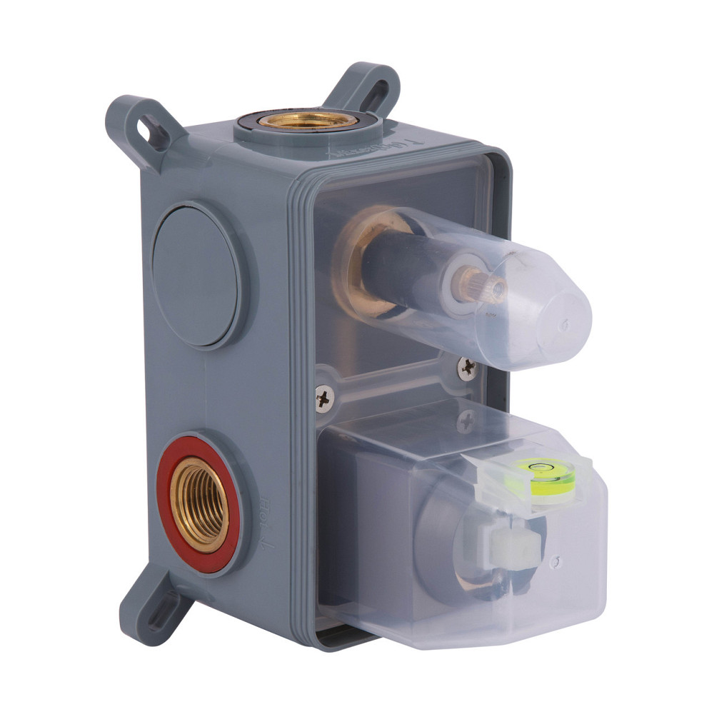 Душова система для душу Qtap Gemini прихованого монтажу на два споживачі QTGEM113GMB45698 Gunmetal Black PVD Київ - фото 10