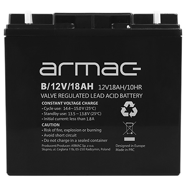 Акумуляторна батарея ARMAC 12V, 18 A (B/12V/18AH) Киев - изображение 1