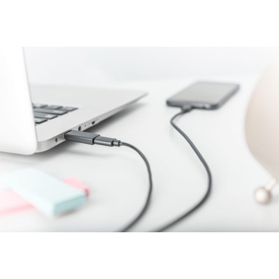 Перехідник USB-A to USB-C (M/F) 3A 5GB ver.3.0 Digitus (AK-300524-000-S) Вінниця - фото 2