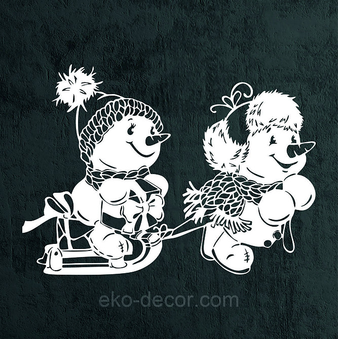 Декоративное настенное Панно «Снеговик», Декор на стену Киев - изображение 10