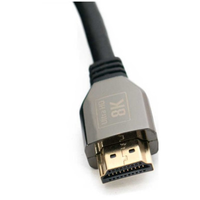 Кабель мультимедийный HDMI to HDMI 1.5m 8K 60HZ 48GB/s (7680 X 4320 DPI) Extradigital (KBH1740) Винница - изображение 2