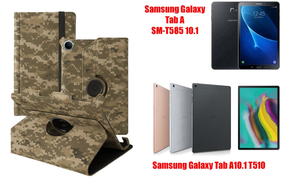 Чехол Spinner360 для планшета Samsung Galaxy Tab A T585, T510, цвет Xaki Киев - изображение 1