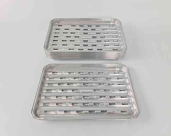 Форма для гриля прямокутна алюмінієва 1550 мл X20G 100 шт. в пакованні (1 пачка) Харків