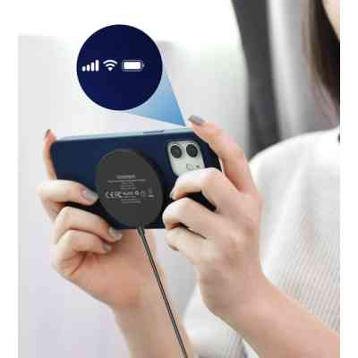 Зарядний пристрій Choetech Wireless magnetic 15W black (T518-F) Вінниця